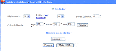 contador web de visitas